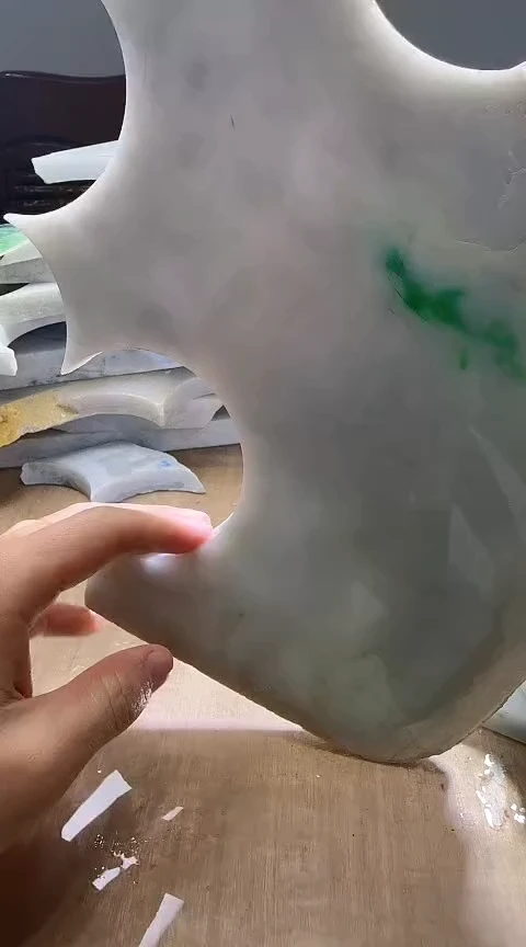 未镶嵌定制翡翠缅甸翡翠A货花74