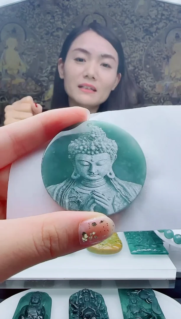 颈饰未镶嵌翡翠多样性随机发其一