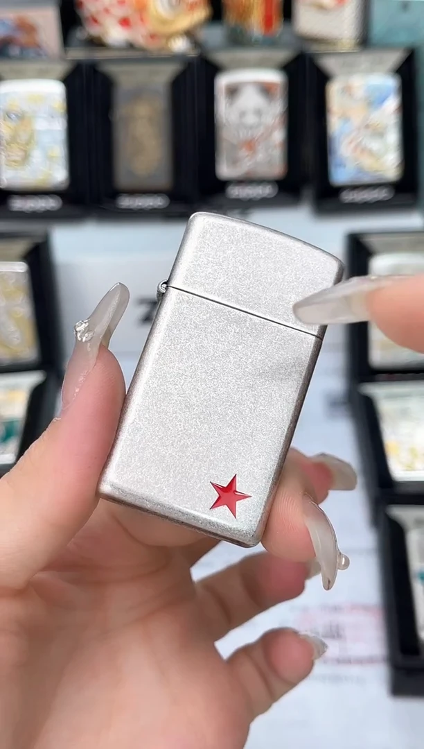 铜Zippo  窄机五角星