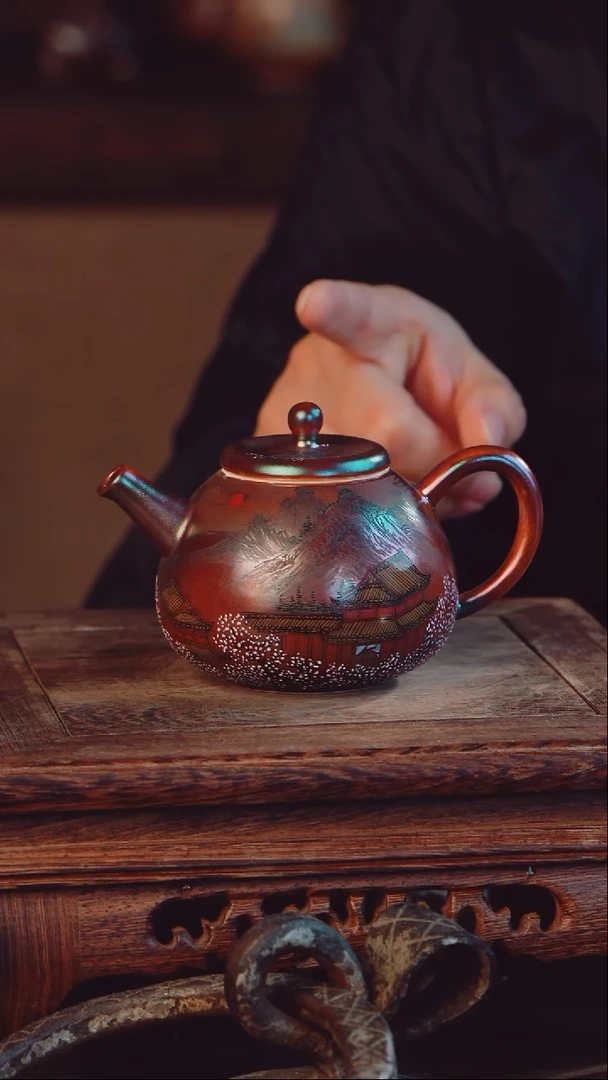 老昌号手工手绘茶器