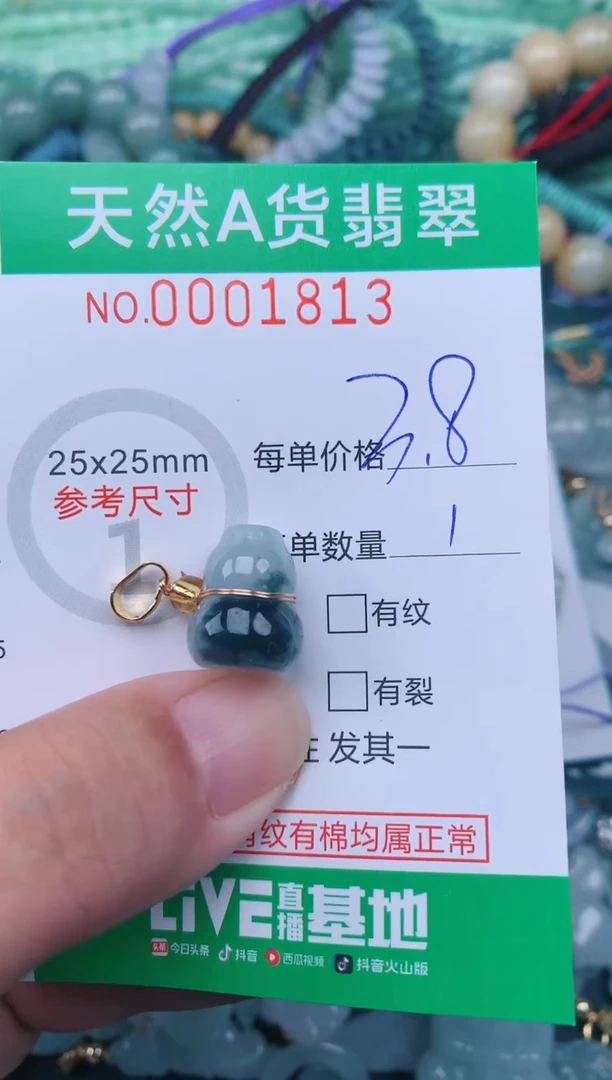 翡翠未镶嵌颈饰.0001813