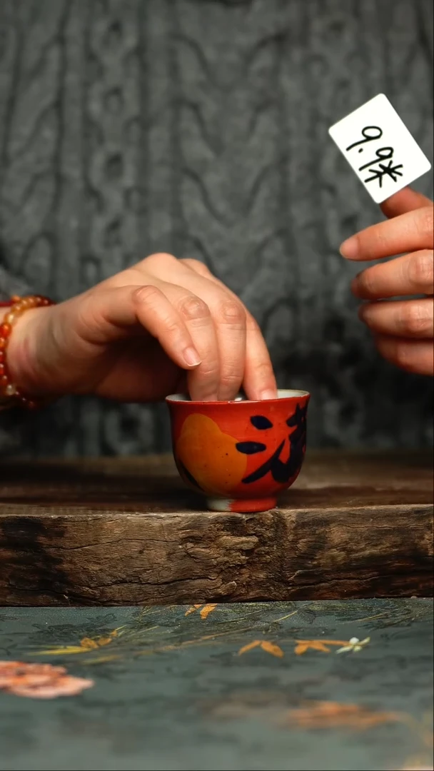 【闪购商品】杯 釉下彩手工手绘同款陶器