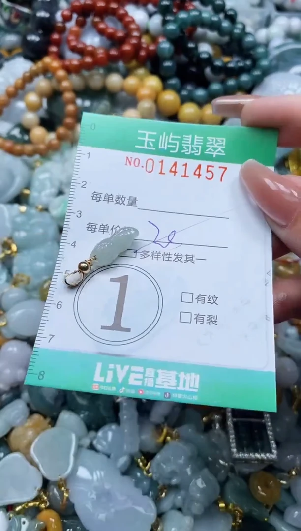 翡翠未镶嵌颈饰闪购0141457多样性发其一