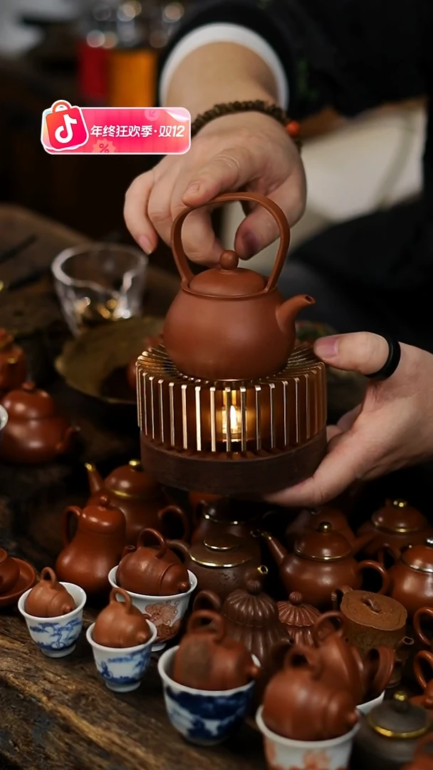 闪购49 120CC 提梁壶一套功夫茶道具