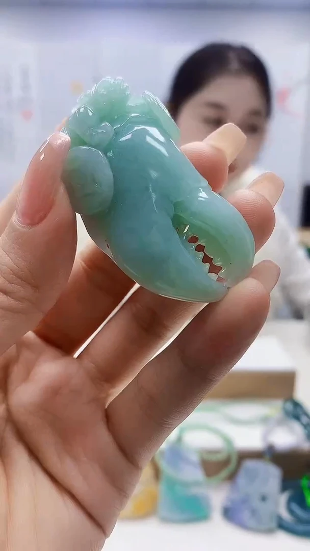 未镶嵌定制翡翠3099ty-毛货挂件9