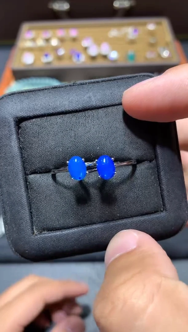 未镶嵌欧泊戒指T44【多样性发其一】