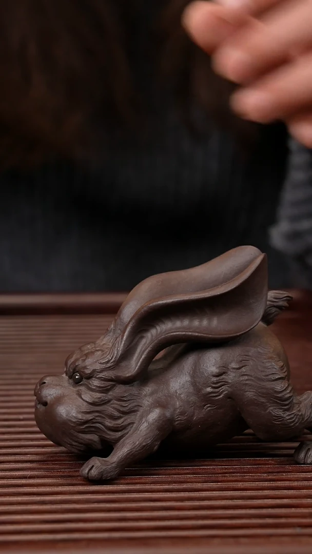 【闪购商品】紫砂茶宠紫砂 突飞猛进