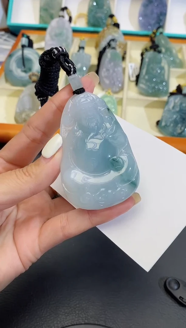 颈饰未镶嵌翡翠缅甸天然翡翠