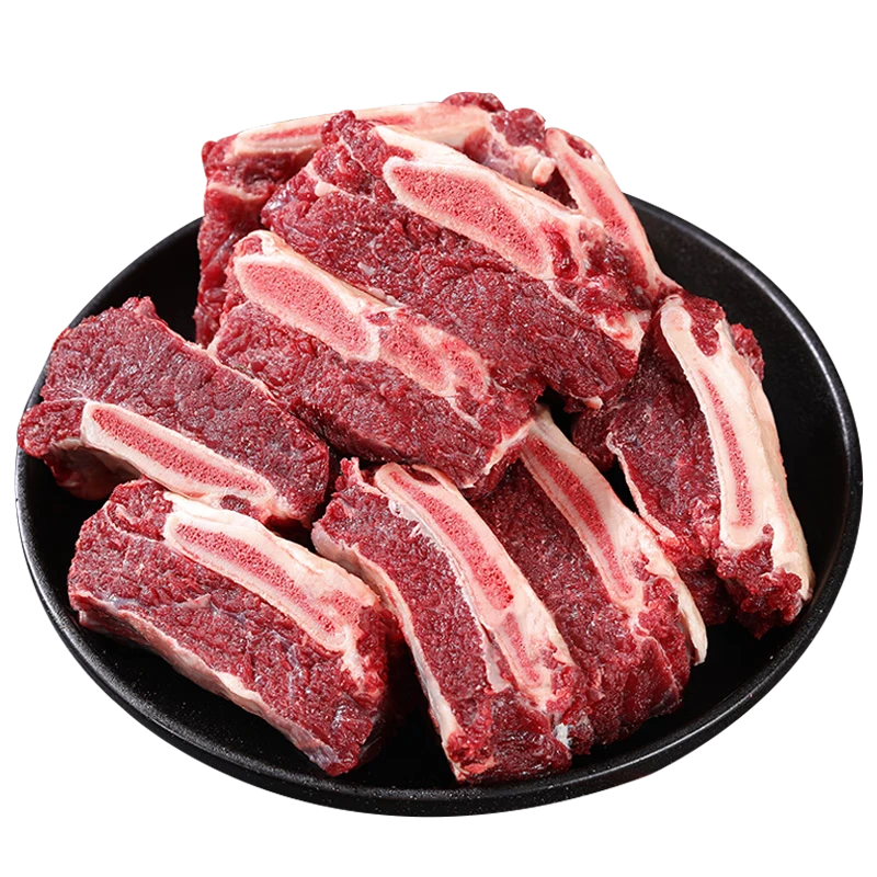 精选源头新鲜牛肋排肉厚鲜嫩2.5kg/袋