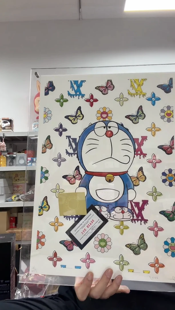 动态1death版画哆啦A梦A3带装