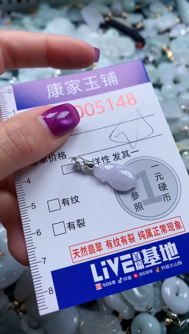 颈饰未镶嵌翡翠5148