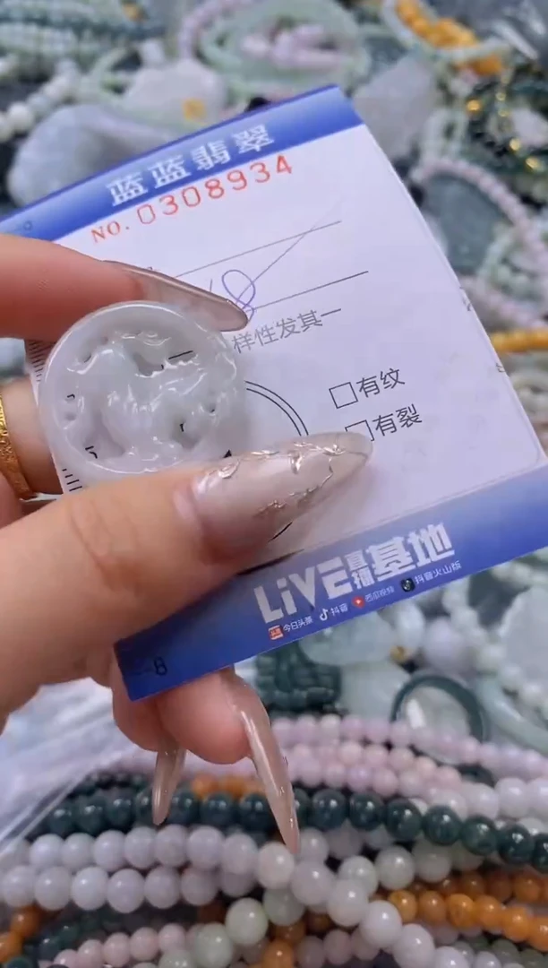 翡翠未镶嵌颈饰闪购0308934