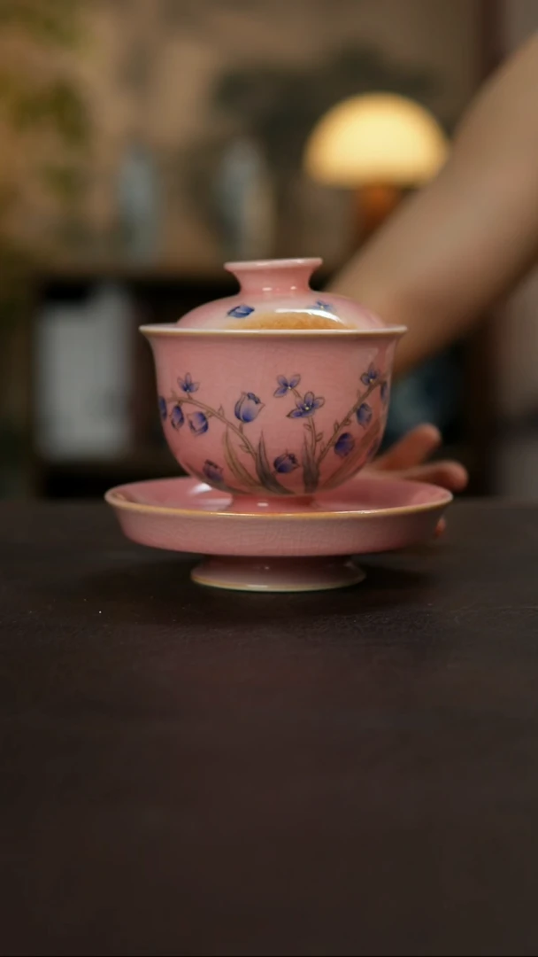 杯景德镇陶瓷杯碗柴烧多人