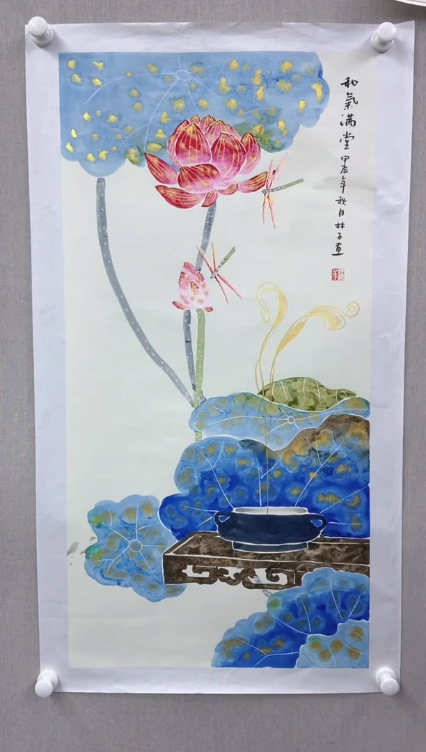 【闪购商品】国画林子国画花鸟作品3