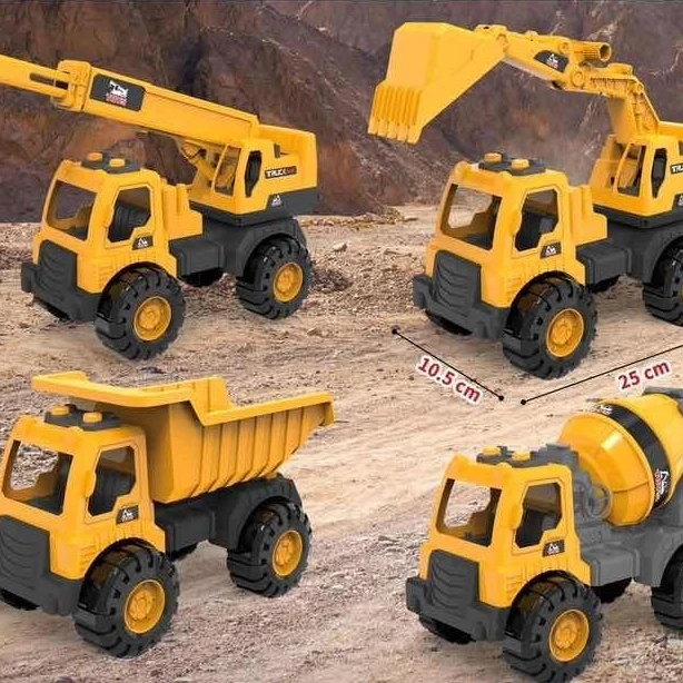 （微瑕）大号工程车挖掘机玩具适合男孩玩耍的大号汽车玩具