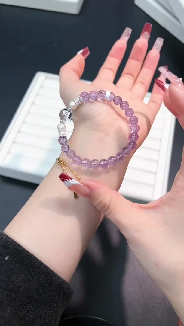 【闪购商品】水晶手串未镶嵌5m多样性发其一/1条默认微瑕