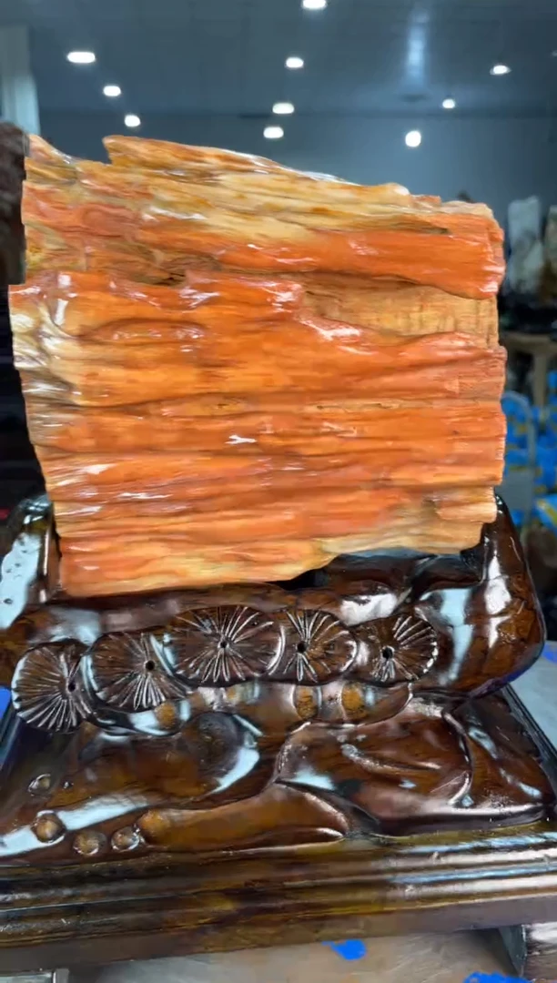 硅化玉摆件未镶嵌17