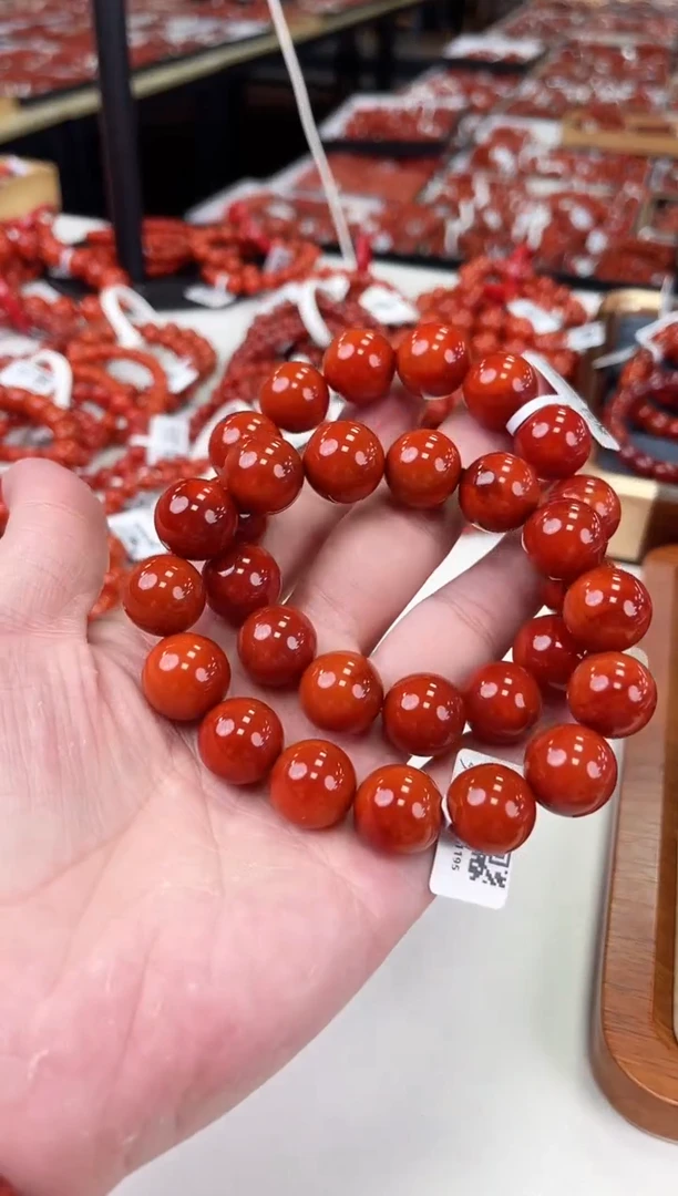 【闪购商品】南红玛瑙瓦西手串15+未镶嵌（多样式发其一）