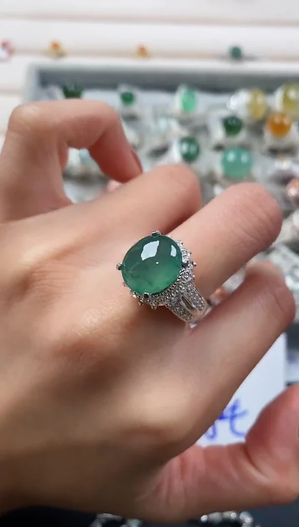 未镶嵌戒指翡翠9999999+3