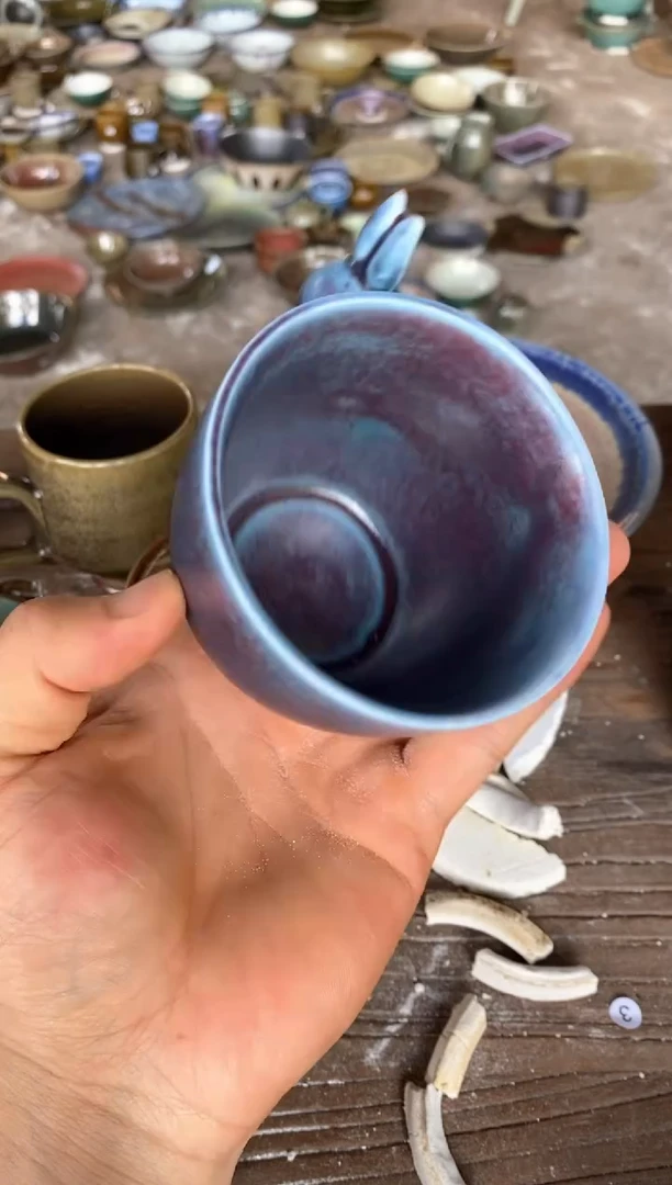浪鬼家日用陶瑜*杯