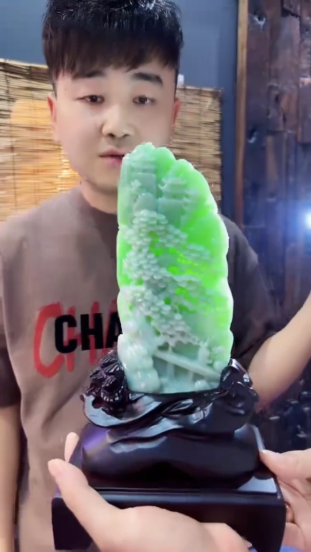 定制翡翠未镶嵌08/0712/Y/山水