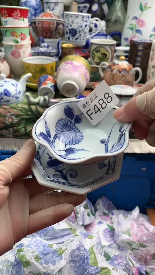 豹*撕镰仓甄选瓷器18元包邮F488