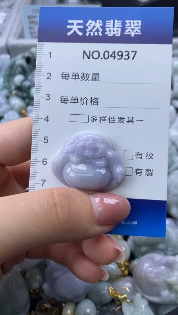 翡翠未镶嵌颈饰缅甸A货翡翠04937