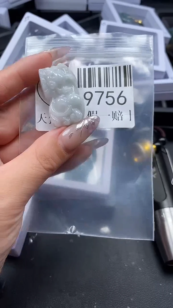 吊坠(不含链)未镶嵌翡翠9756