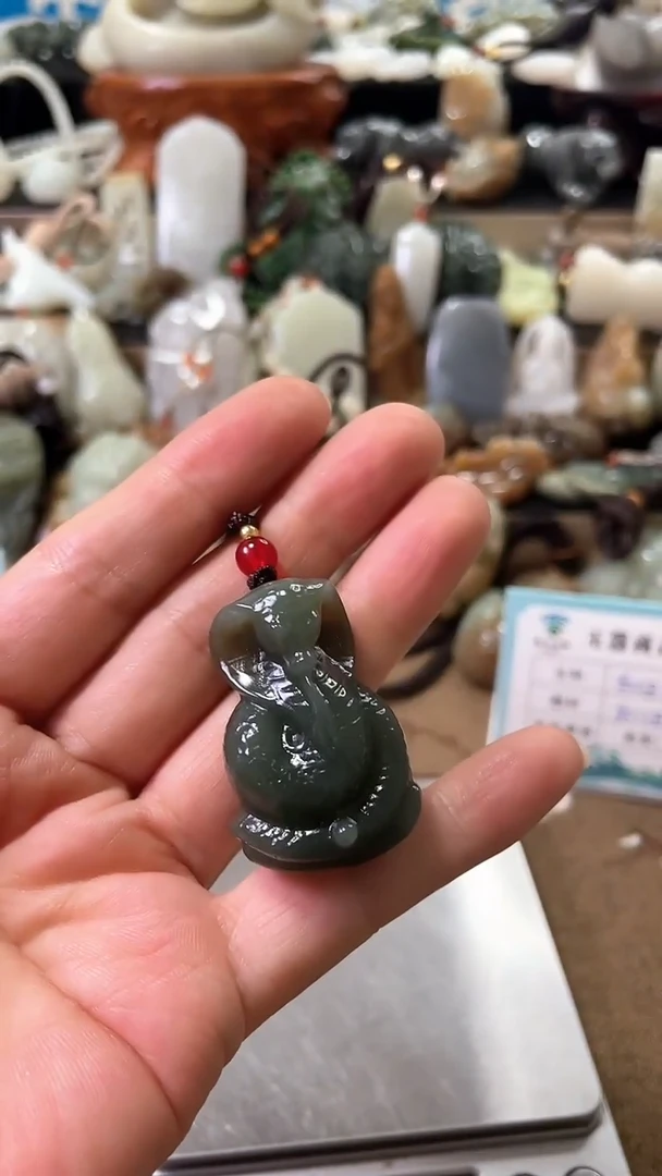 未镶嵌和田玉挂件0028