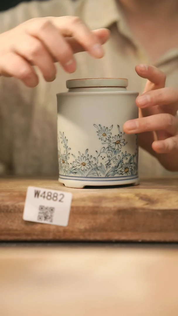 【经典福利】/ 茶叶罐@@W4882