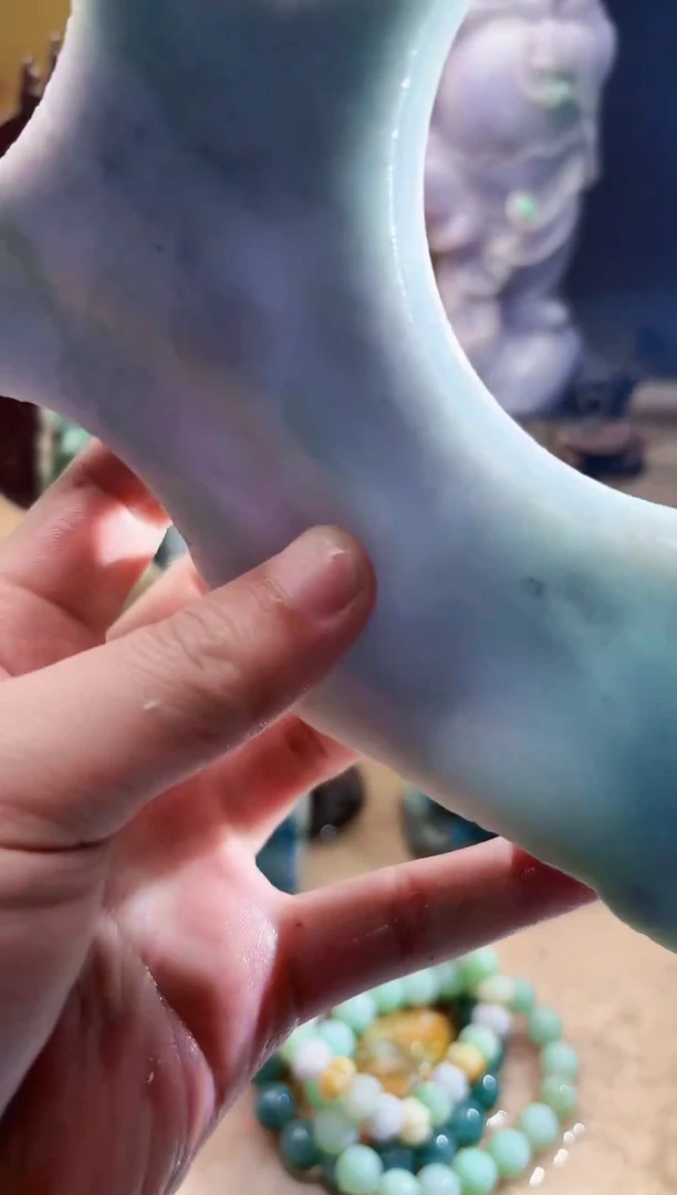 未镶嵌挂件翡翠A货张麦9641