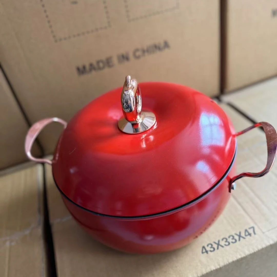 高颜值苹果锅家用【颜色随机】