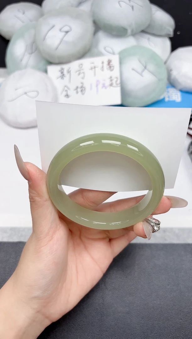 未镶嵌手镯石英质玉314-62-63