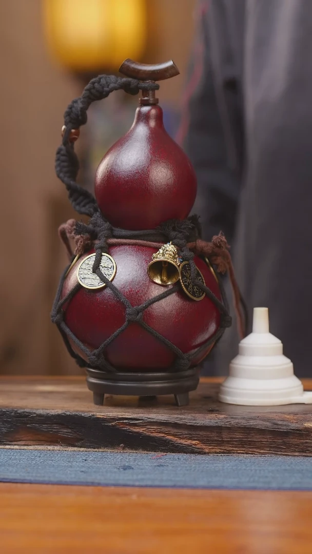 327号链接精品大漆葫芦现货现发[一物一拍]