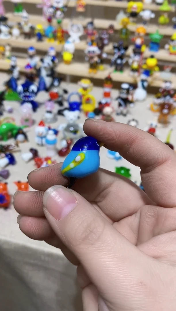【闪购商品】琉璃手工艺品小鸟