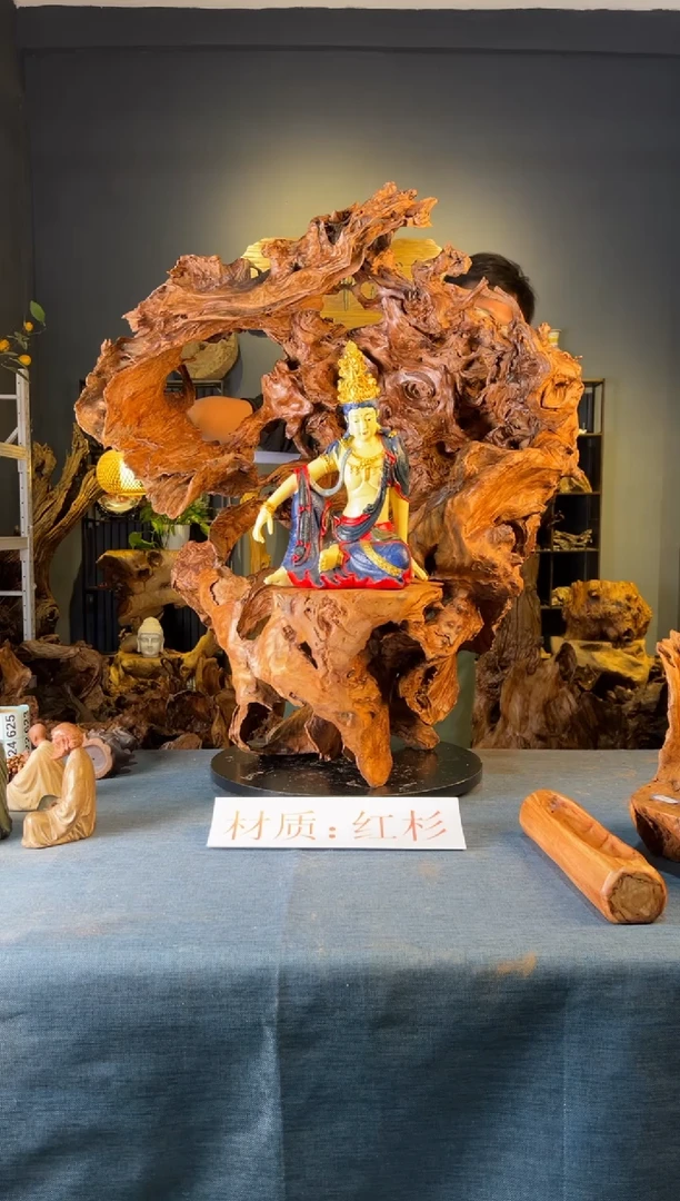 木卢师傅根艺作品（不包含人物摆件）