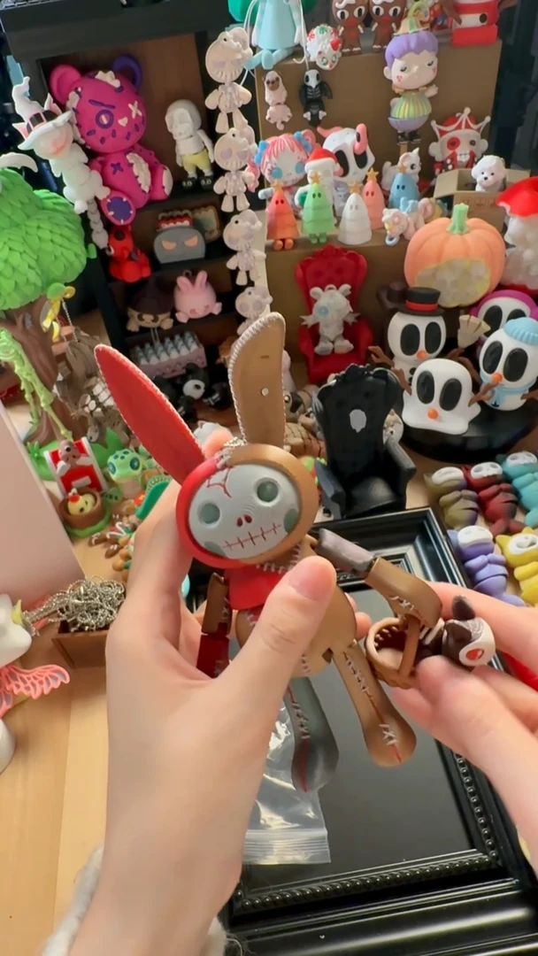 绝版孤品缝线猪鼻兔