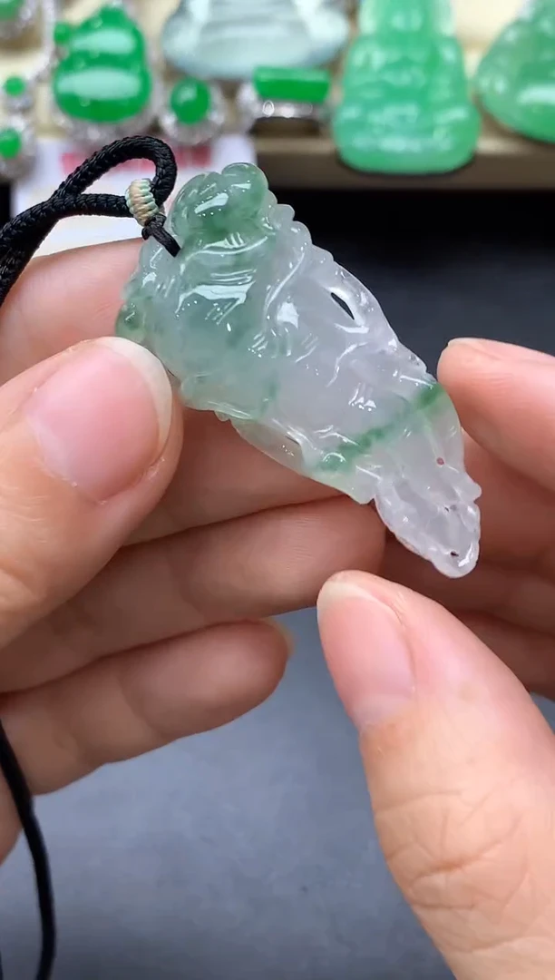 颈饰未镶嵌翡翠248-中国好珍宝