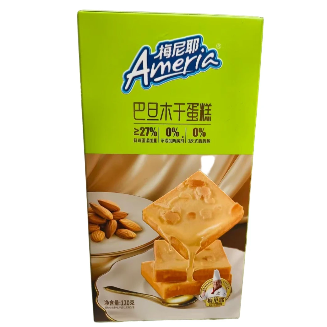 盼盼梅尼耶干蛋糕120g（巴旦木味）