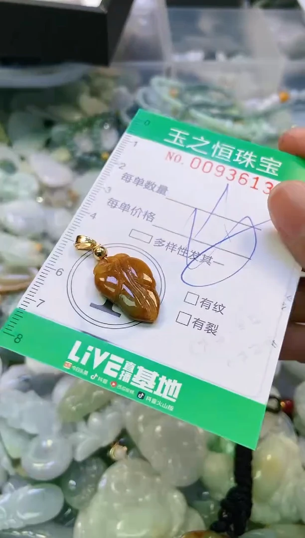 翡翠未镶嵌颈饰闪购0093613