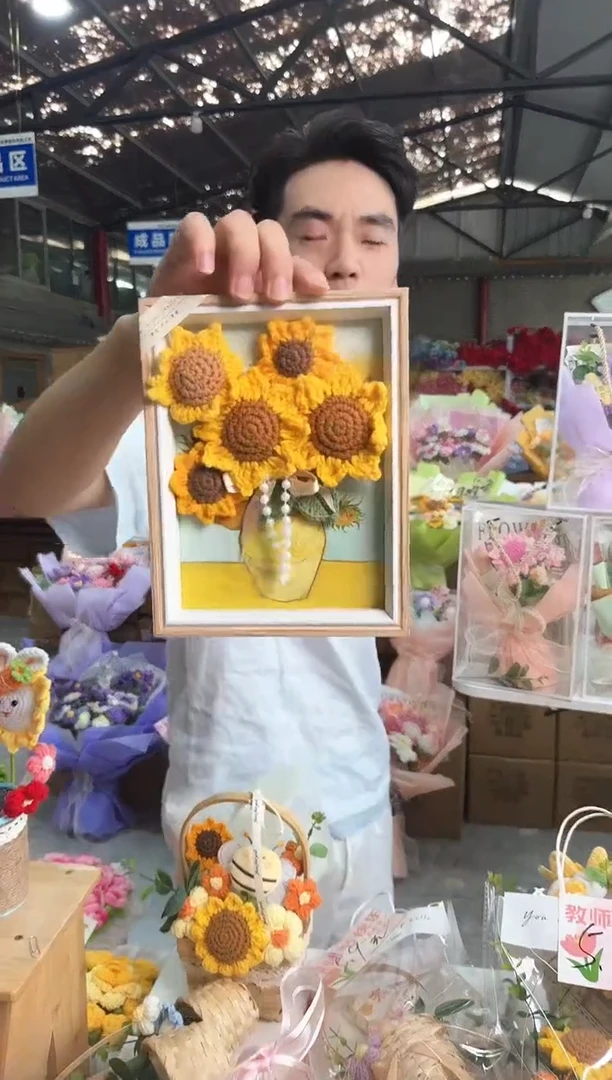 非遗手工定制花束，孤品清仓！！