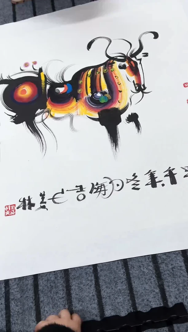 精品国画花鸟作品