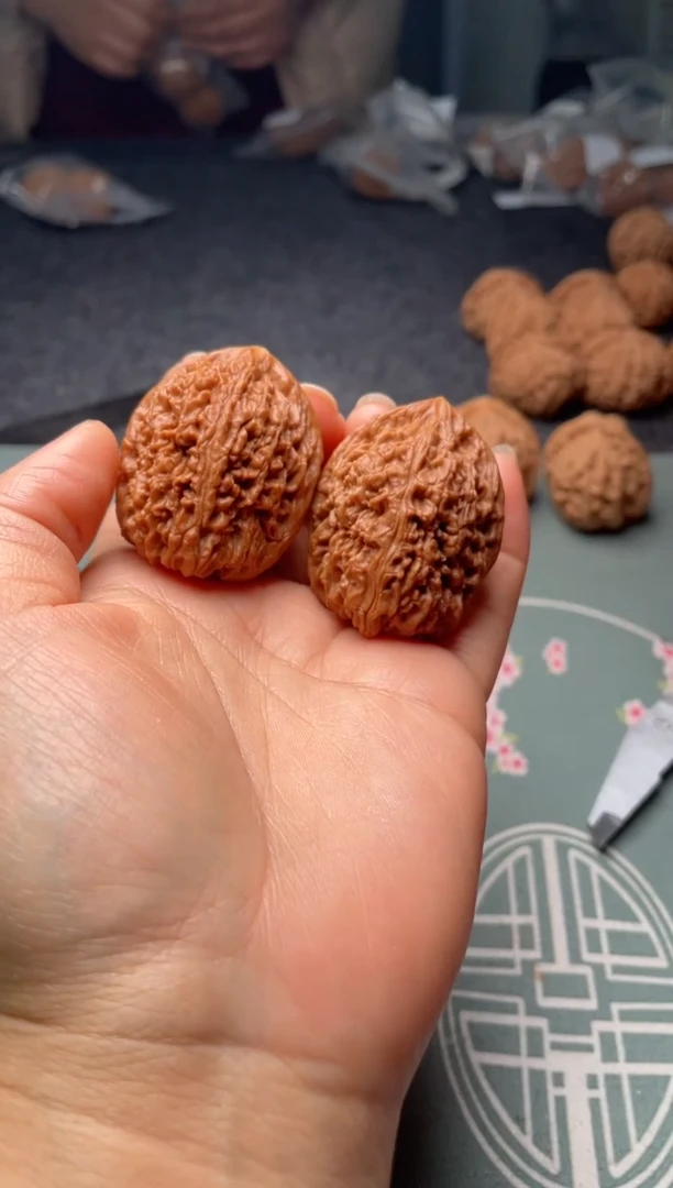 把件文玩核桃w110  大蒜头 36尺