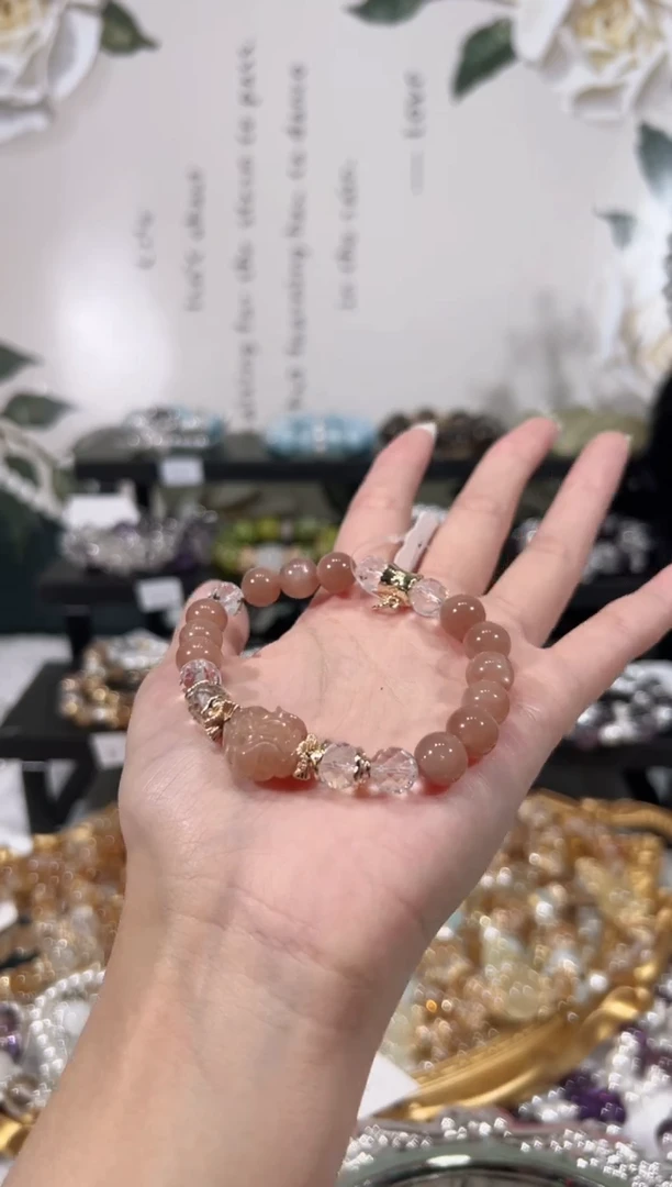 【闪购商品】水晶手链未镶嵌天然水晶默认微瑕 多样性发货发起一