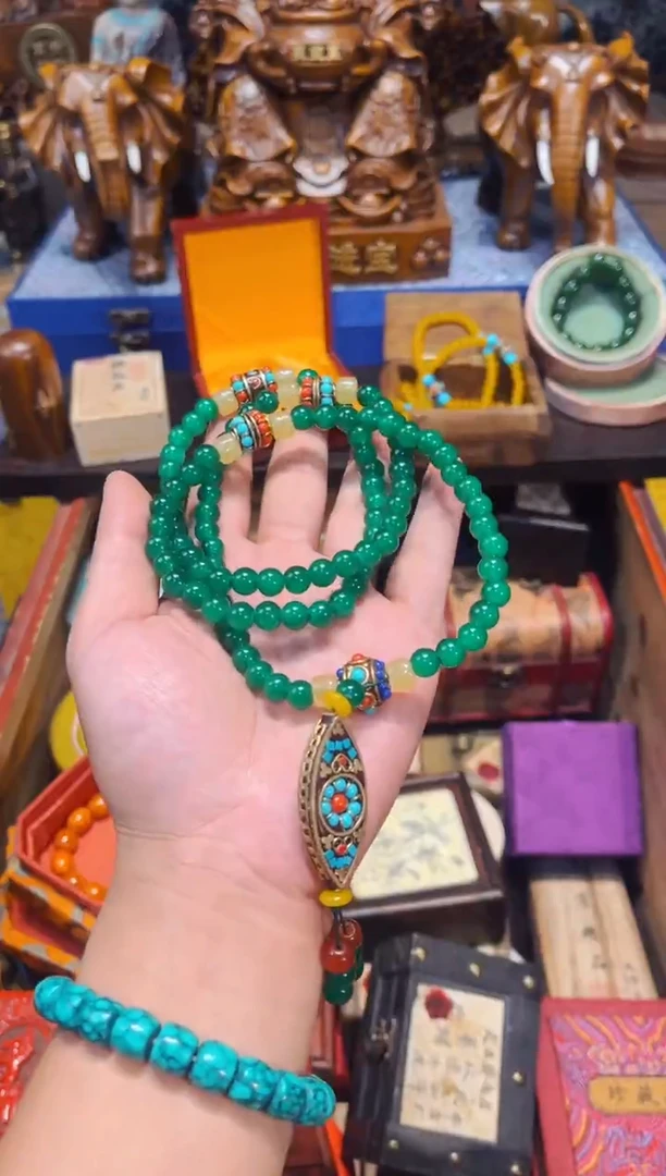翡翠挂件未镶嵌C老七专属高端精品85