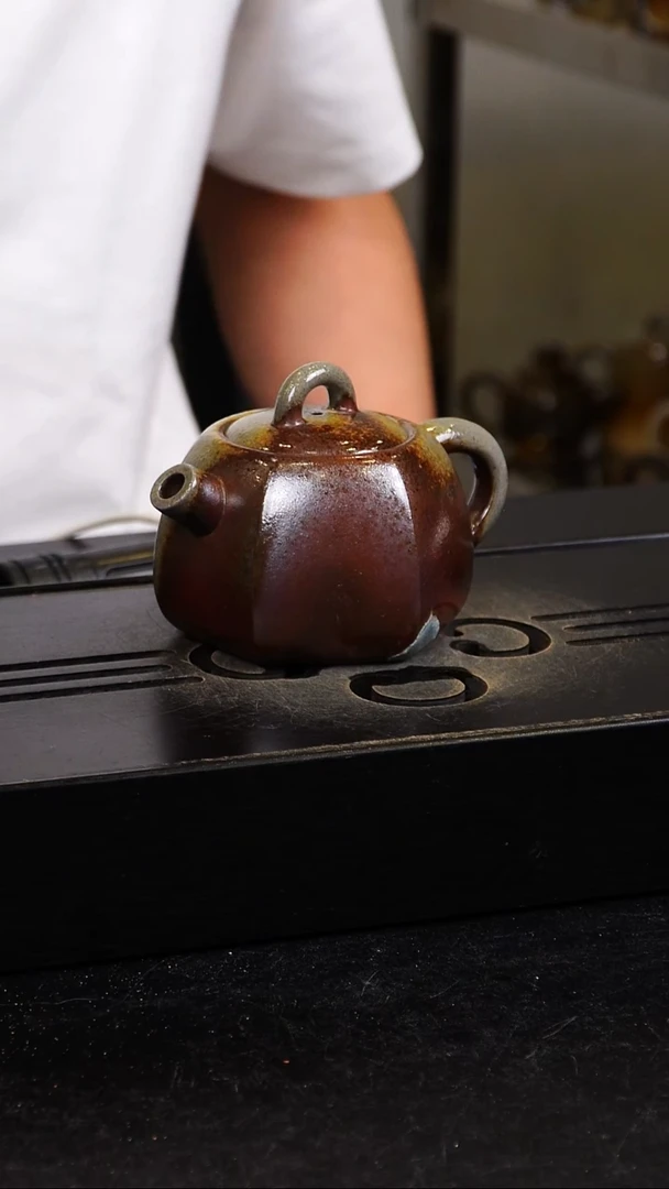 茶壶紫砂宜兴柴烧紫砂壶