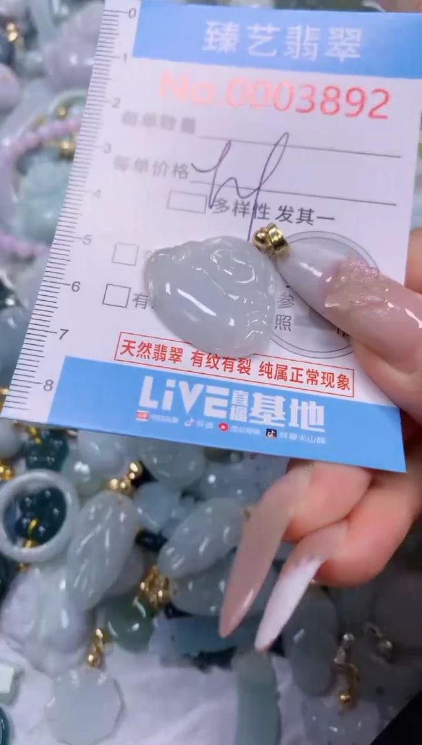 颈饰未镶嵌翡翠3892