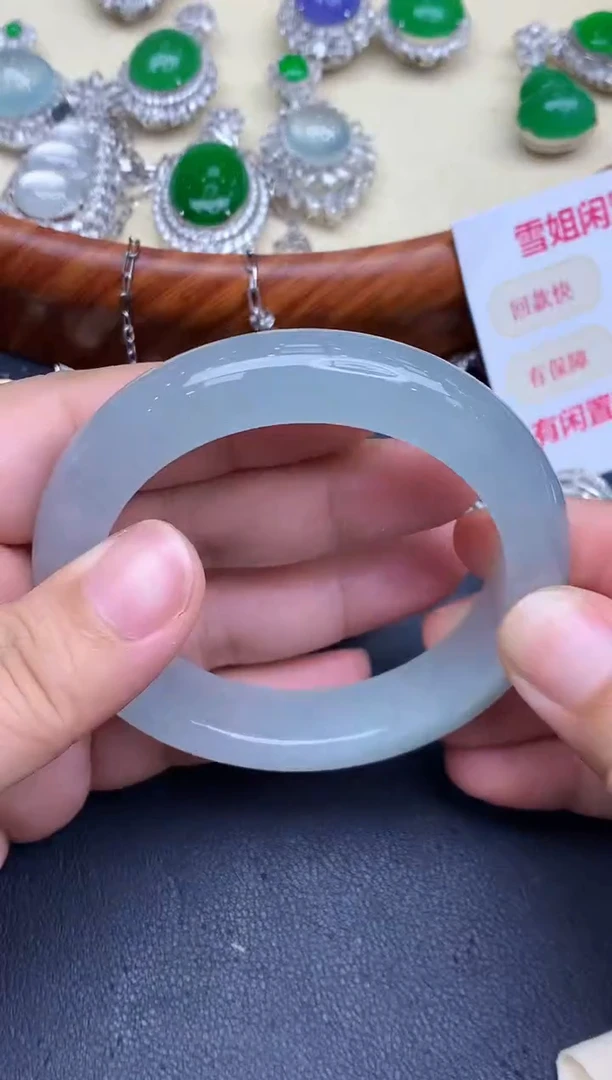 未镶嵌手镯翡翠628-中国好珍宝
