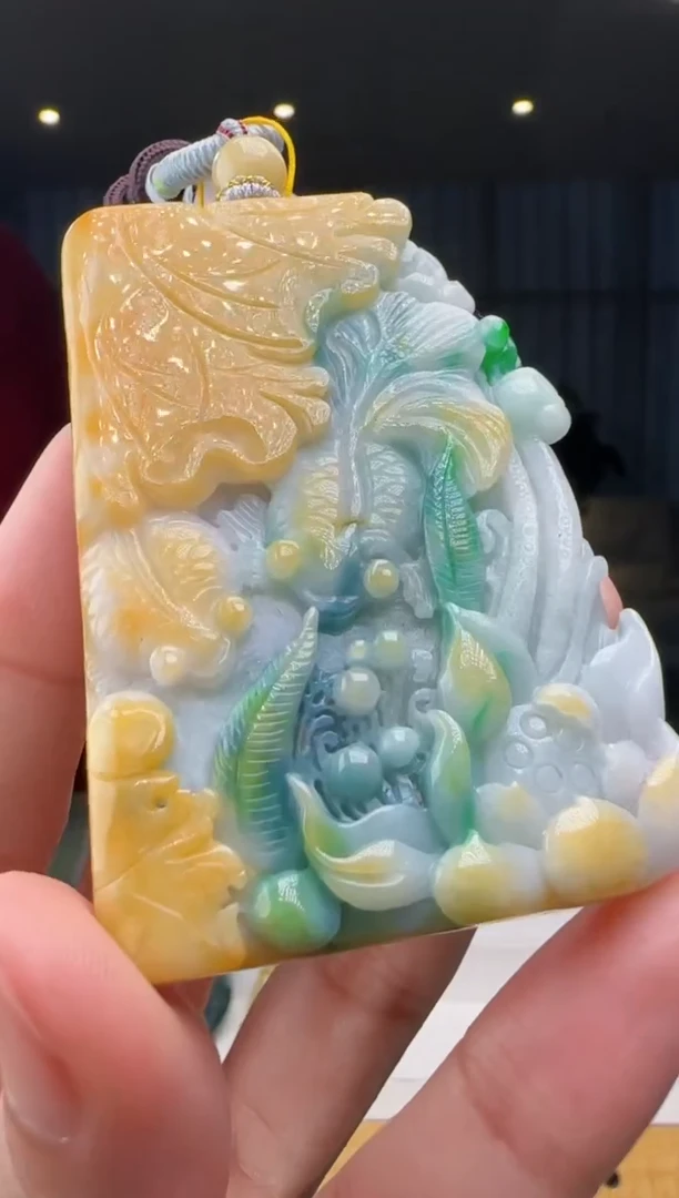 【闪购商品】翡翠吊坠(不含链)未镶嵌XM@@960Q3J13352