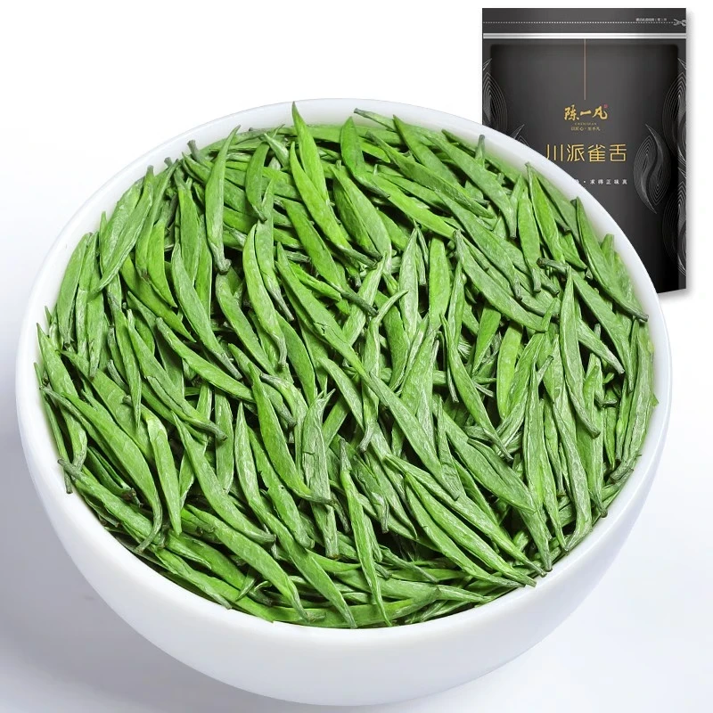 陈一凡【新茶上市】 川派雀舌绿茶 明前特级茶叶新茶春茶250g